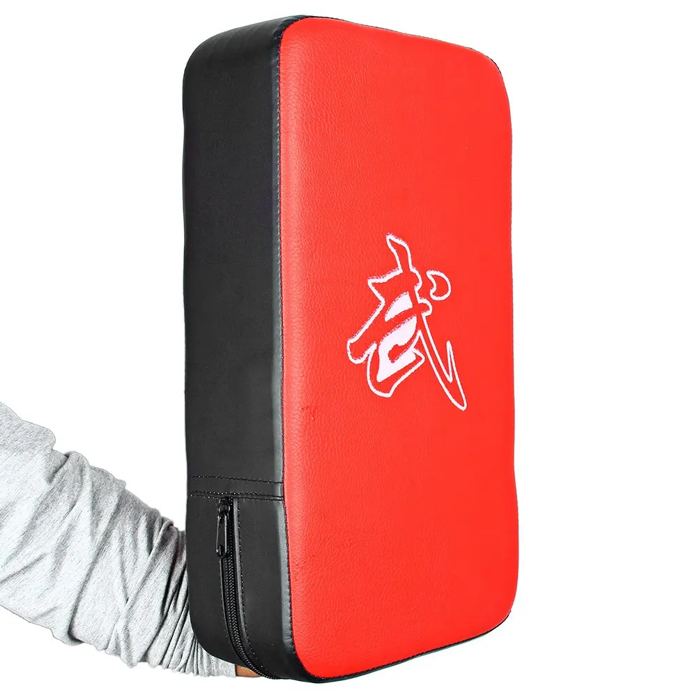 

2016 PU Leather Punching Boxing Pad Rectangle Focus MMA Kicking Strike Power Punch Training Equipment Kung-fu Martial Arts