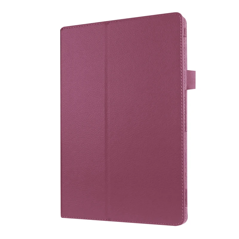 Для Asus Zenpad 10 Z300 Z300C Z300CG Z301 Z301ML Z301MFL 10,1 дюймов планшет чехол с текстурой личи из искусственной кожи защитный чехол - Цвет: Фиолетовый