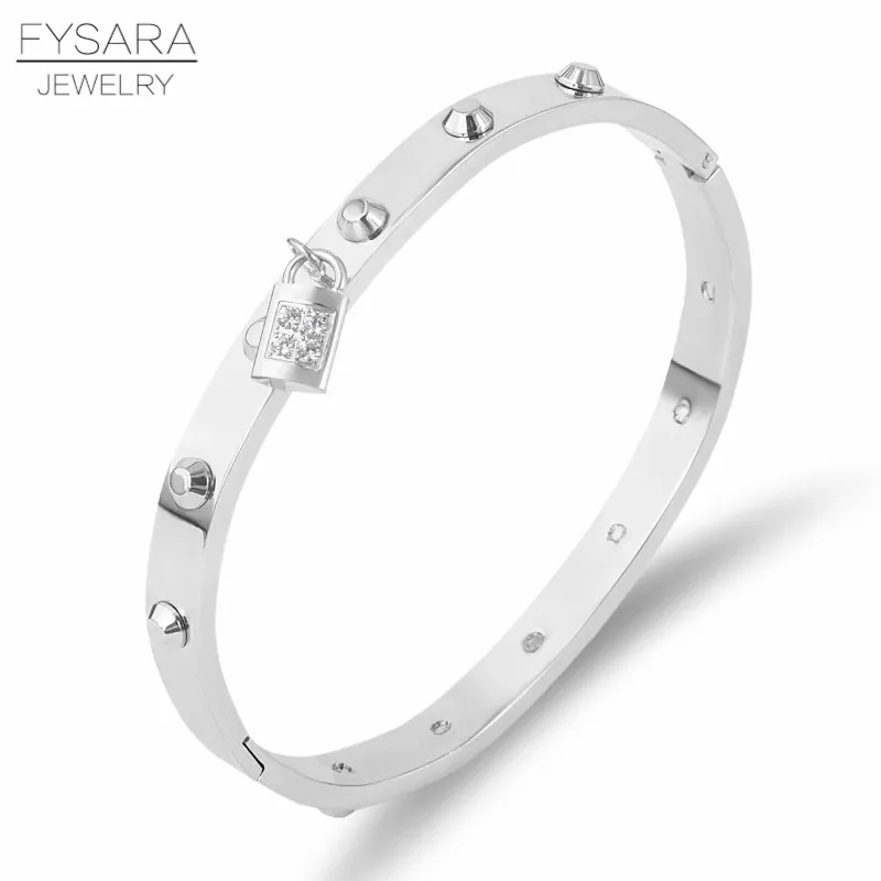 FYSARA роскошный Классический бренд пояса для ногтей браслеты с заклепками &