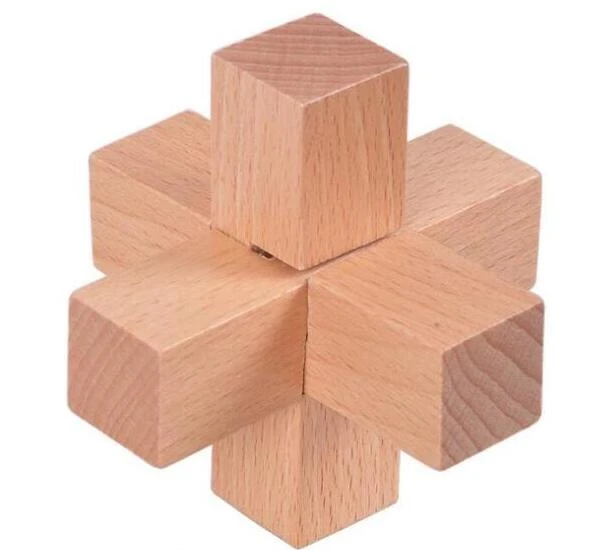 wooden cross puzzle