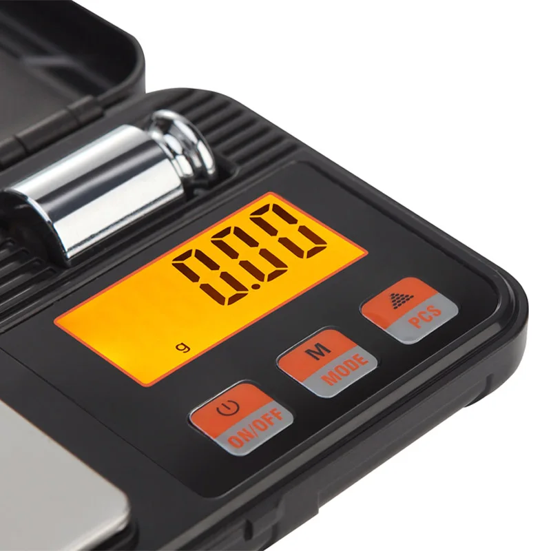 Мини цифровые весы 200 г/0,01 г Высокая точность подсветка Электрический карман для ювелирных изделий вес грамм ЖК-дисплей с подсветкой 6 единиц