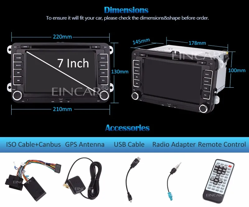Cheap Android 5.1 Lollipop Quad Core Car Stereo DVD GPS navigation For VW Volkswagen Golf Sharan Jetta Skoda polo Passat caddy EOS cc 21