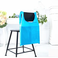 Square Pocket Shopping Bag Candy 12 colors Available Eco friendly Reusable Folding Polyester Reusable Folding Shopping