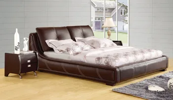 

high quality genuine leather bed soft bed modern bed bedroom furniture home furniture double bed