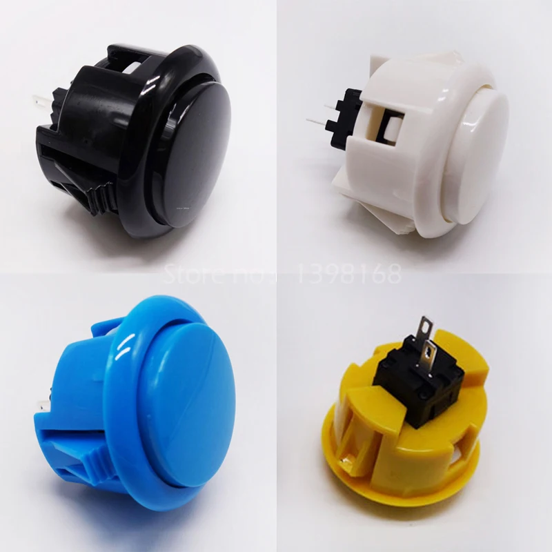 10pc 30mm Arcade Durable Push Button OEM GAME MACHINES PUSH BUTTON / copy DIY Buttons Game Parts Set | Спорт и развлечения