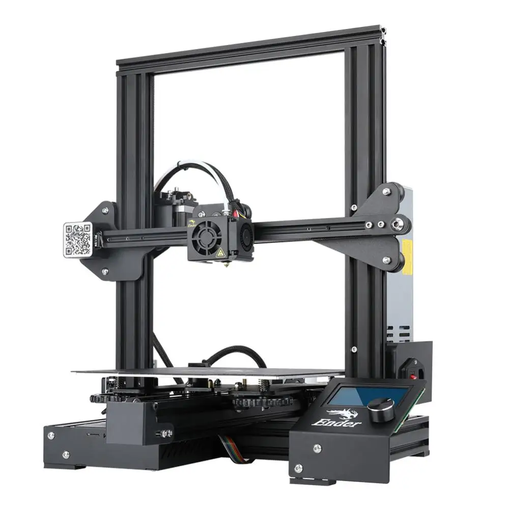 Полностью металлический CREALITY 3D Ender-3/Ender-3X/Ender-3 профессиональный принтер с волшебной конструкцией пластины обновления видения v-слот 3d принтер