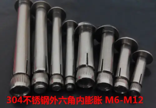 M6 M8 M10 M12 Шестигранная головка из нержавеющей стали внутренний установочный винт Шестигранные Болты M12 x 100 мм(1 шт