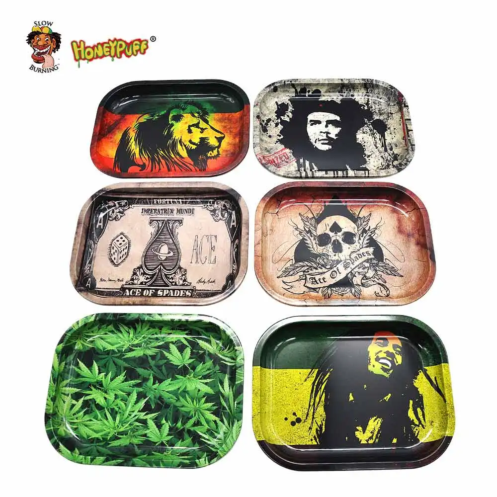 HONEYPUFF Tobacco Rolling Tray 17cm*13cm*1.8cm Handroller Accessories