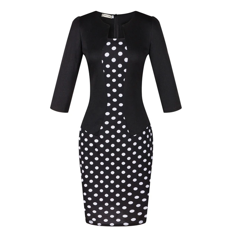 Деловая модельная одежда дешевая Китай Vestidos Vestido пикантные осенние De Festa Платья
