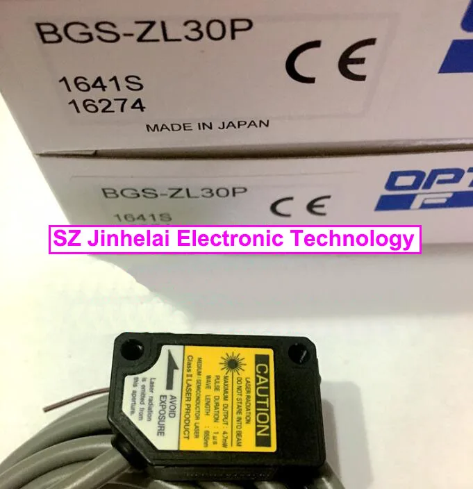 

New and original BGS-ZL30P OPTEX Laser sensor, Photoelectric switch PNP