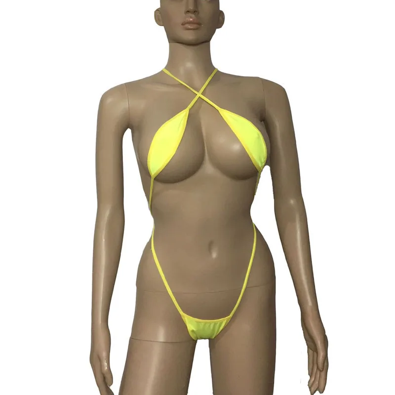 

Women Sexy Brazilian Tie Micro Bikini Thong Babydoll Underwear Bra G-String Tiny Microkini Teddy Fantasy Hot Lingerie Beach Wear