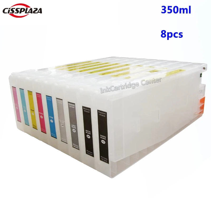 

CISSPLAZA T5631 T5638 T6021 t6031 refillable ink Cartridge ciss compatible for Epson Stylus Pro 7800 9800 printer