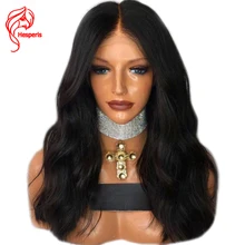 Hesperis 150% Density Short Wave Bob 13X6 Deep Parting Lace Front Human Hair Wigs For women Brazilian Remy Hair Pre Plucked Wig