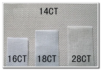 

Top Quality evenweave 28CT 28ST cross stitch canvas cloth embroidery fabric white color, 28ct evenweave