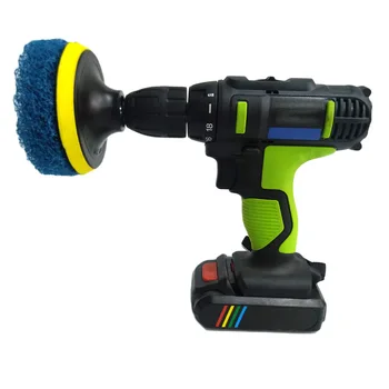 

Dropship Scrubber Brush Drill Brush Clean for Bathroom Surfaces Tub Shower Tile Grout Cordless Power Scrub Cleaning Kit