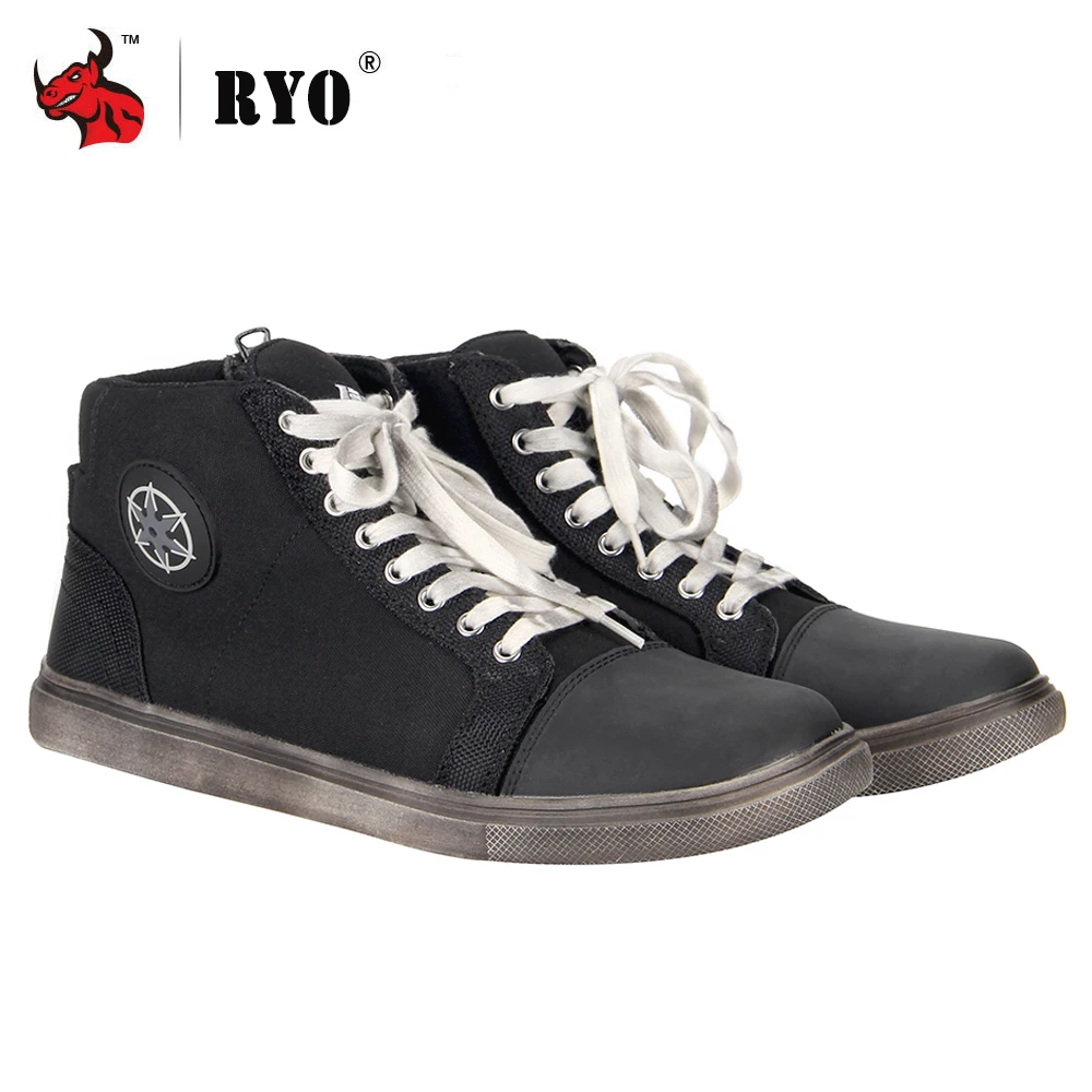 RYO Motorrad Stiefel Männer Straße Casual Schuhe Motorrad Reiten Motocross Stiefel Atmungsaktiv Moto Stiefel Schutz Getriebe RYO Motorrad Stiefel Männer Straße Casual Schuhe Motorrad Reiten Motocross Stiefel Atmungsaktiv Moto Stiefel Schutz Getriebe