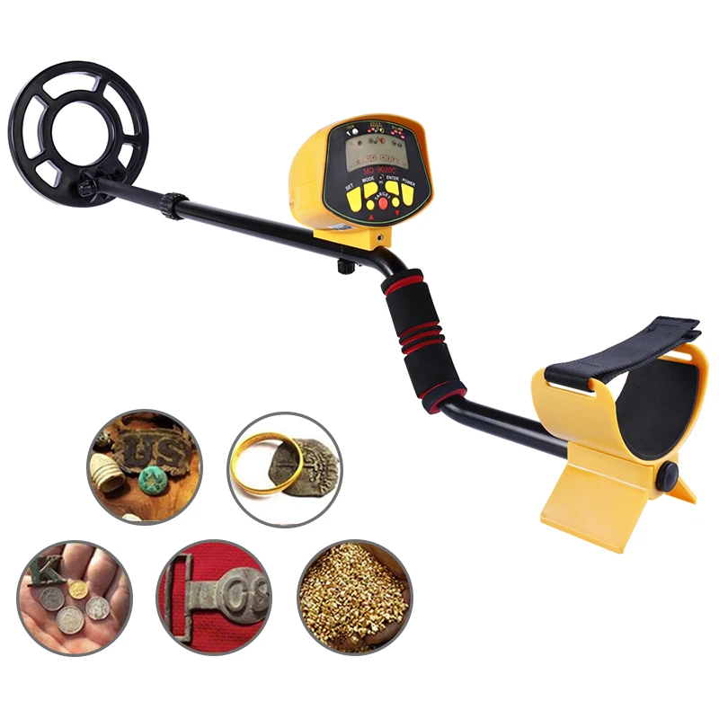 

Professional Metal Detector MD9020C Underground Gold High Sensitivity and LCD Display MD-9020C Metal Detector