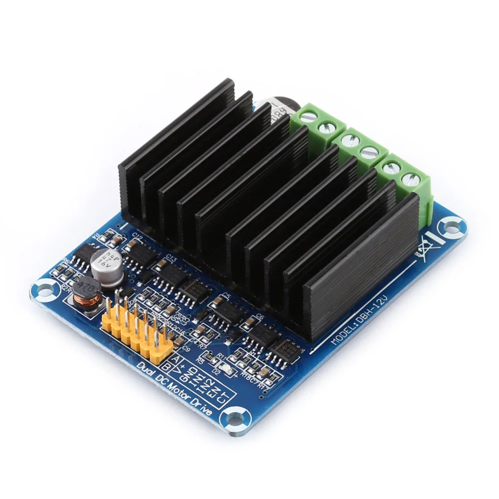 

1pc DC5-12V 0A-30A Dual-channel H bridge Driver Board Module
