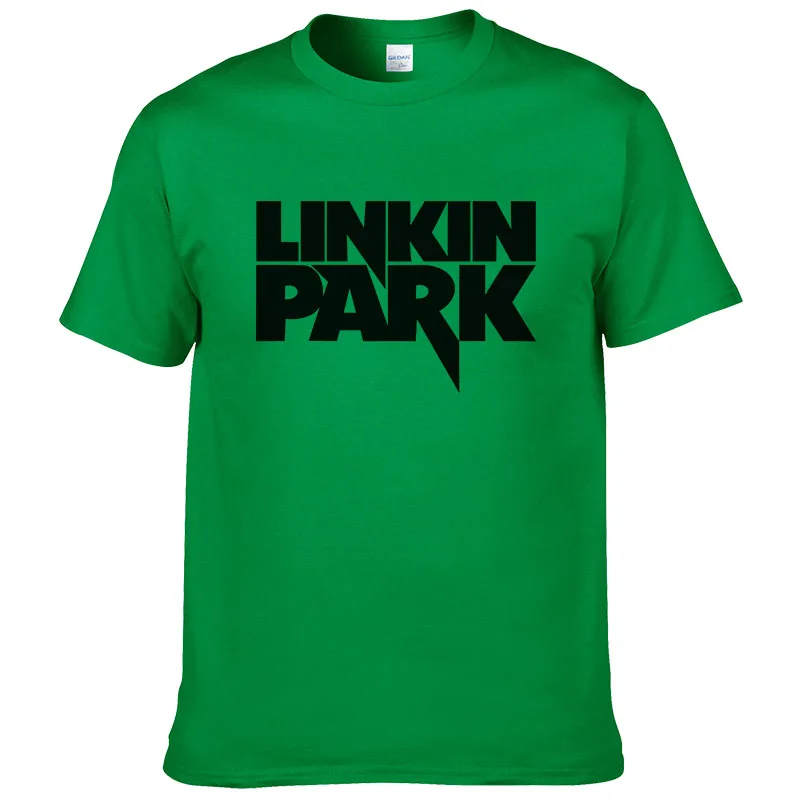 2018 Summer Tees Linkin Park T Shirt Men Clothing Short Sleeve YIP