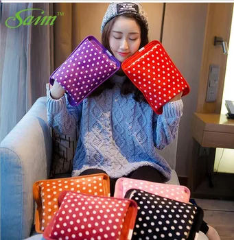 

Saim Creative 220V Hot Water Bag Electric Hot Bottle Safety Hand Warmer Hot Water Bottle Hand Po Inserted Charging Hot-water Bag