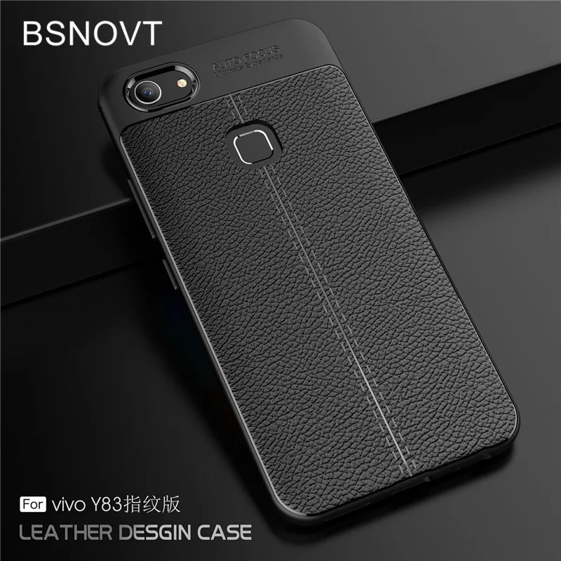 

For Vivo Y83 Case Fingerprint Case Soft Silicone TPU Leather Anti-knock Phone Case For Vivo Y83 Y83A Fingerprint Edition BSNOVT