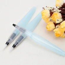 3 шт водяная кисть, чернильная ручка, инструмент для рисования акварелью, инструмент для каллиграфии, детский подарок