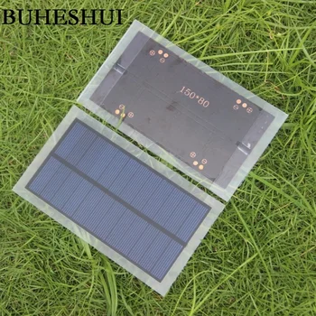 

BUHESHUI 1.75W 6V Solar Cell Solar Panel For Solar Folding Charger/Charging Bag /Backpack DIY Solar Charger 10pcs/lot