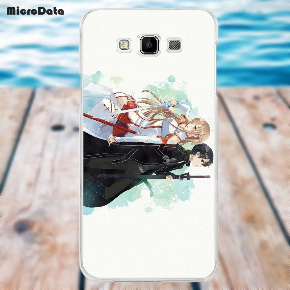 Микроданные Sword Art Online Sao Kirito телефон для samsung Galaxy A3 A5 A7 J1 J2 J3 J5 J7 мягкий
