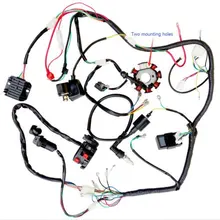 200CC 250CC ATV QUAD полная электрика CDI катушка выпрямителя жгут проводов ткацкий станок