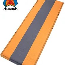 EL INDIO Самонадувающийся спальный коврик надувной матрас для кемпинга, пеших прогулок, альпинизма или кроватки желтого цвета