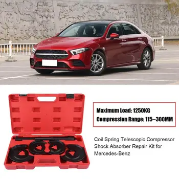 

Oversea 5pcs Coil Spring Telescopic Compressor Shock Absorber Repair Kit for Mercedes-Benz