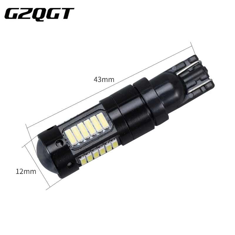 10 шт. Canbus без ошибок T10 светодиодный canbus без полярности W5W t10 30SMD 4014 светодиодный Мощный Автомобильный клиновидный фонарь для парковки