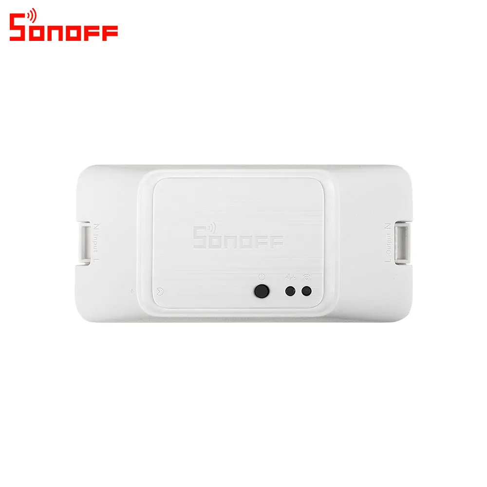 Itead Sonoff RFR3 433 МГц Радиоуправляемый DIY умный Wifi переключатель с RM433 пульт дистанционного управления через eWeLink работает с Alexa Google Home
