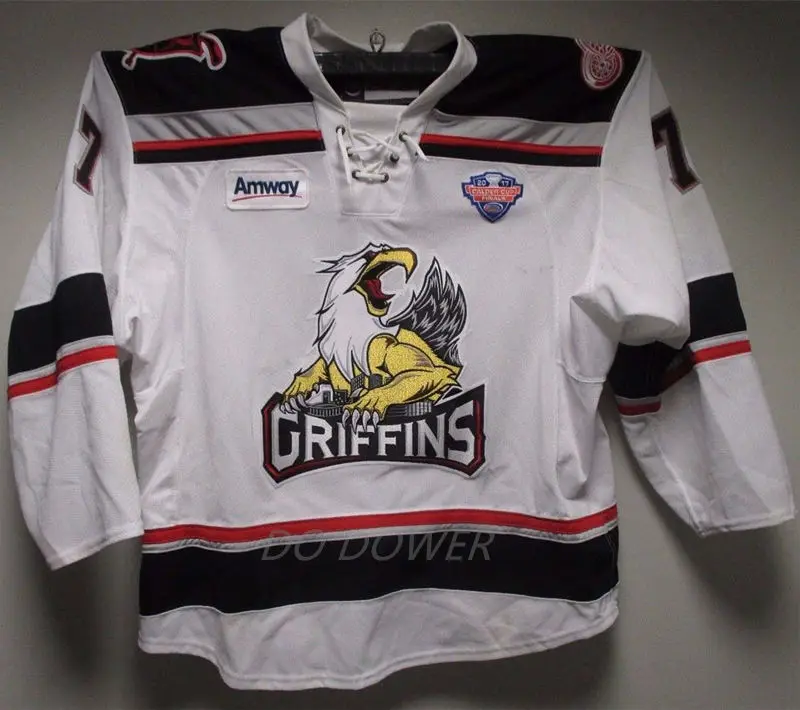 77 Svechnikov Grand Rapids Griffins White Men's Hockey Jersey