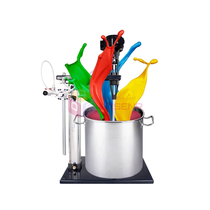 50 Gallon Pneumatic Mixer With Stand Tank Barrel Paint Mix Tool Air