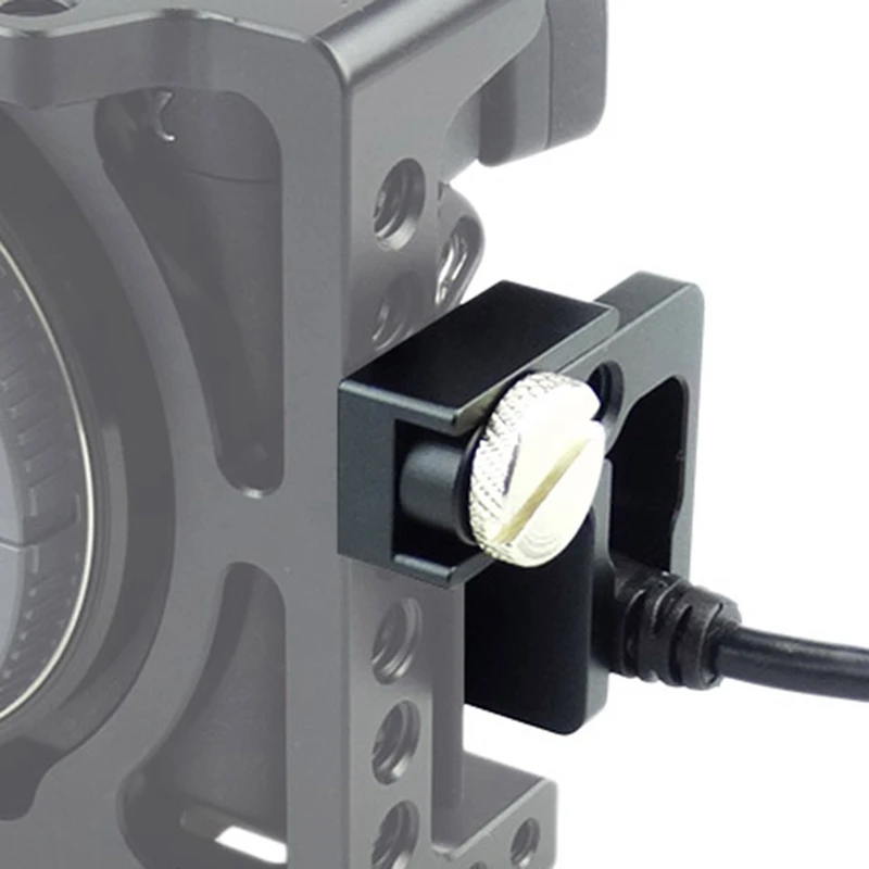 FFYY-Cable Clamp Hdmi замок зажим для sony A6500/A6300/A6000 камера Dslr камера клетка фото Комплект установка