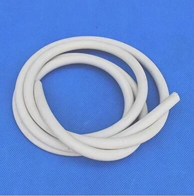 White Rubber Tube/ Rubber Vacuum Tube Water Air Dust Powder Particle Line Pipe