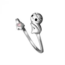 925 серебро аниме Miira No Kaikata как держать Мумия Mii kun кольцо с регулировкой размера Cos алмазные кольца косплей реквизит подарки