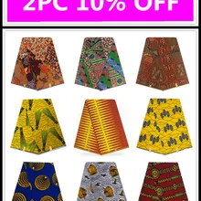 Esewing Pagnes Анкара ткань, узор Горячая распродажа! Нигерийские восковые принты африканская тонкая ткань 6 ярдов/партия для шитья африканского платья