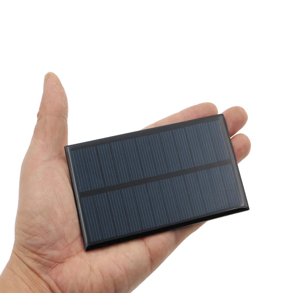 

DIY Solar Panel 6V 1W Portable Mini Module Batteries Power System For Battery Cell Phone Chargers Portable Solar Cell 1Watt 6VDC
