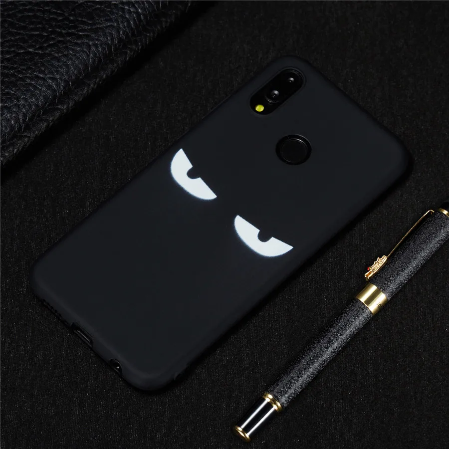 Чехол для huawei P20 Lite чехол 5 84 дюйма с милым рисунком кота собаки Луны силиконовый