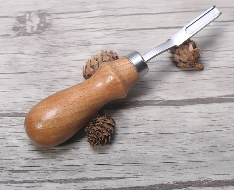 DIY Leather Cutting Tools Wide Scraper Edge Oblique Cut Edge