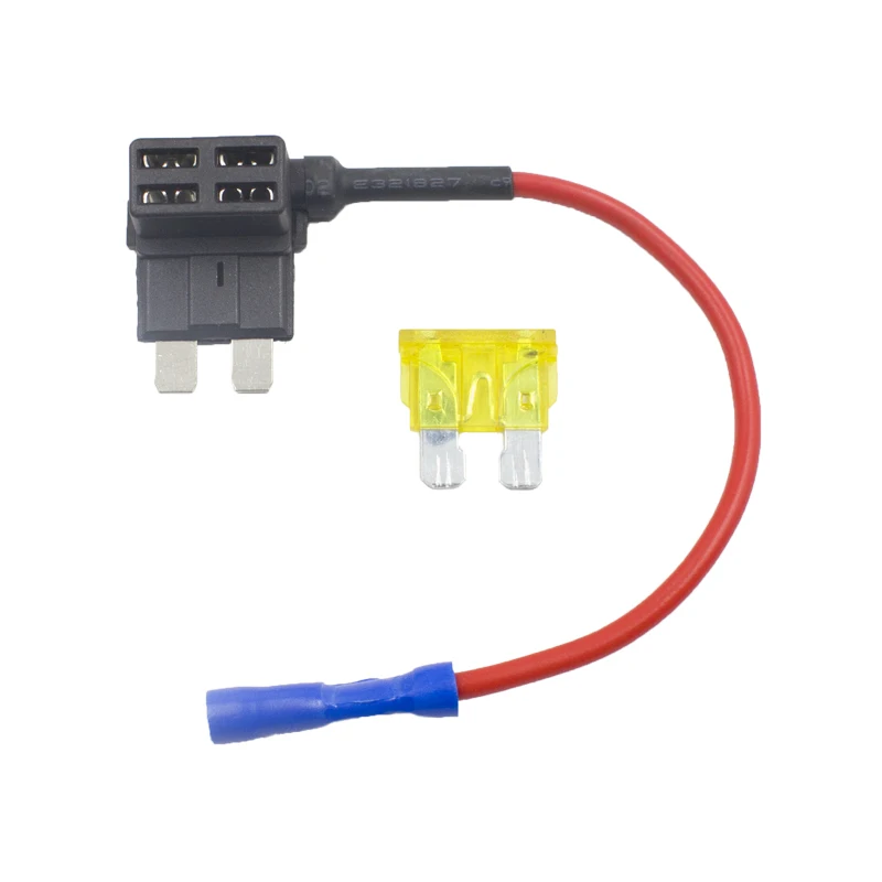 Fuse Holder Circuit Adapters and Fuse Set Add-a-circuit Fuse Holder Micro/Mini/Low-profile mini/Standard ATM APM Blade Tap Dual Adapter Auto Car Fuse