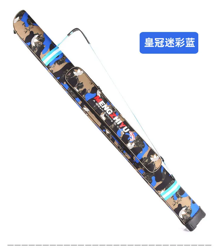 Vara de Pesca Acolchoado de Pesca Bolsa de Artes de Pesca à Prova Casca Dura Bolsa Única Camuflagem Multi-propósito d' Água 1.25m 18 1.25m casca dura saco única vara de