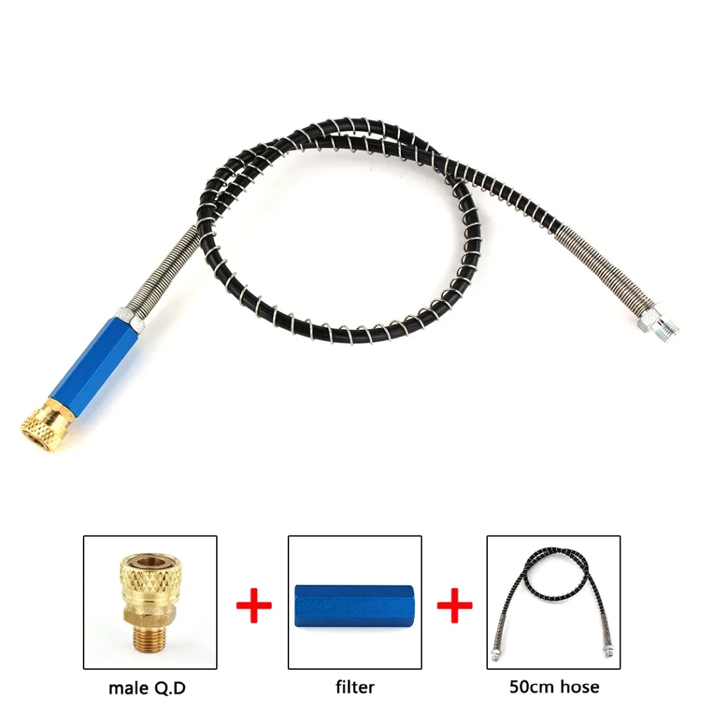 

Paintball PCP High Pressure Pump Air Filter Filtering Elements 40mpa Water-Oil Separator M10x1 Quick Connectors 50cm Hose