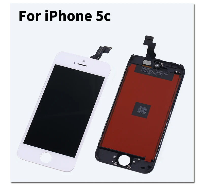 HTB1mPVjaELrK1Rjy0Fjq6zYXFXal Promotion LCD Display For iPhone 5 5c 5s SE Touch Screen Replacement for iPhone 4 6+Tempered Glass+Tools+TPU Case 100% AAA+++