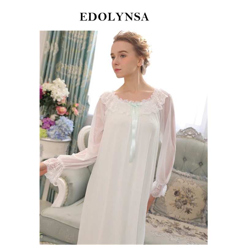 Buy Nightgowns Sleepshirts Sleepwear Solid Nightgown