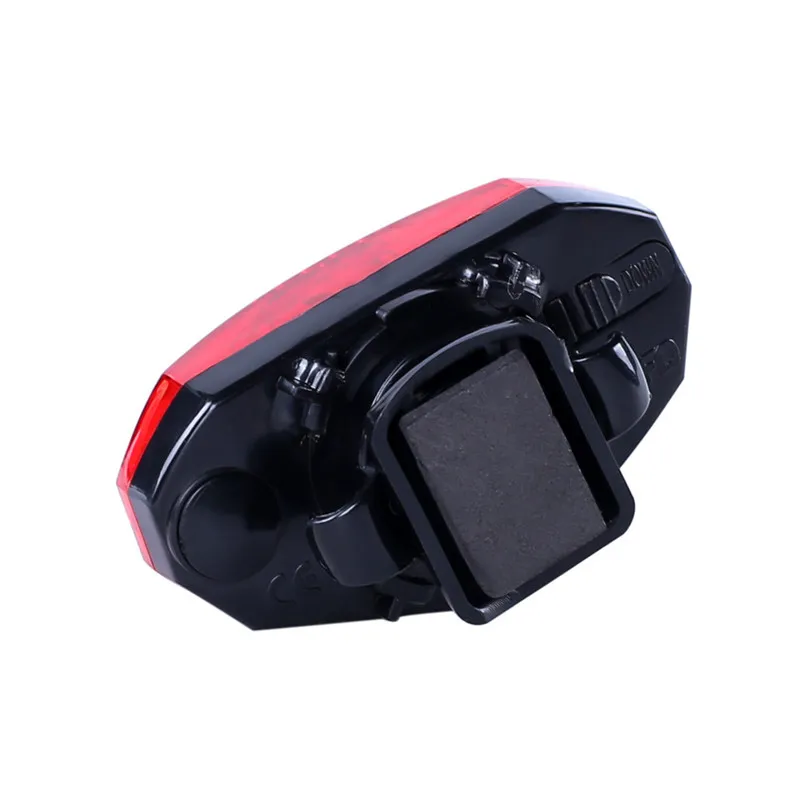 Discount High Quality LED Bicycle Tail Lights Night Riding Flash Security Warning Lights One-touch Switch Design for Bicycles #2M23 2