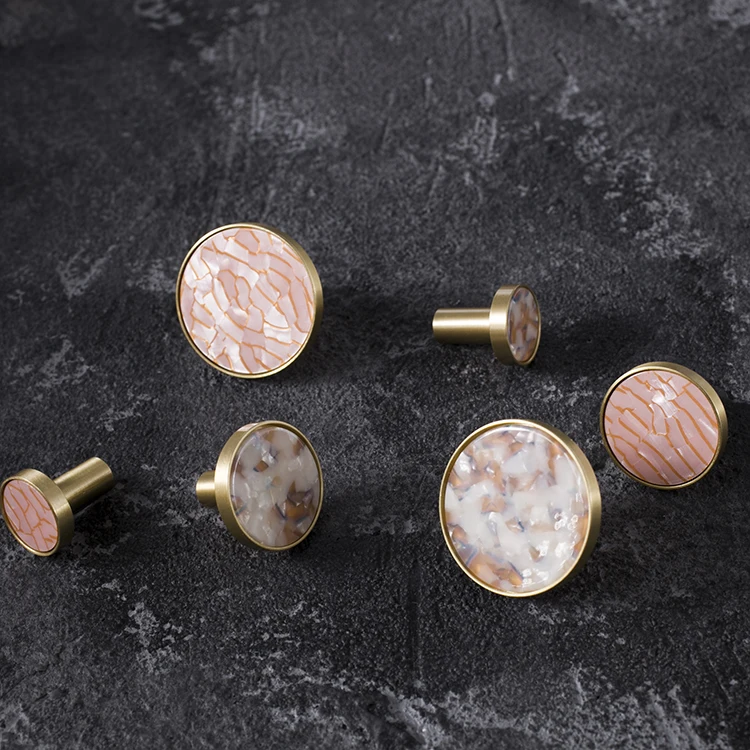Round-Marble-brass-Cabinet-Knobs-and-Handles-Drawer-Furnitures-Cupboard-Wardrobe-Knobs-Door-Pull-Handles (1)