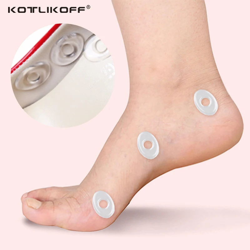 

2 pairs foot care gel silicone dots pad pads insoles feet protect for woman shoes high heels blister shoe heel shoes accessorie